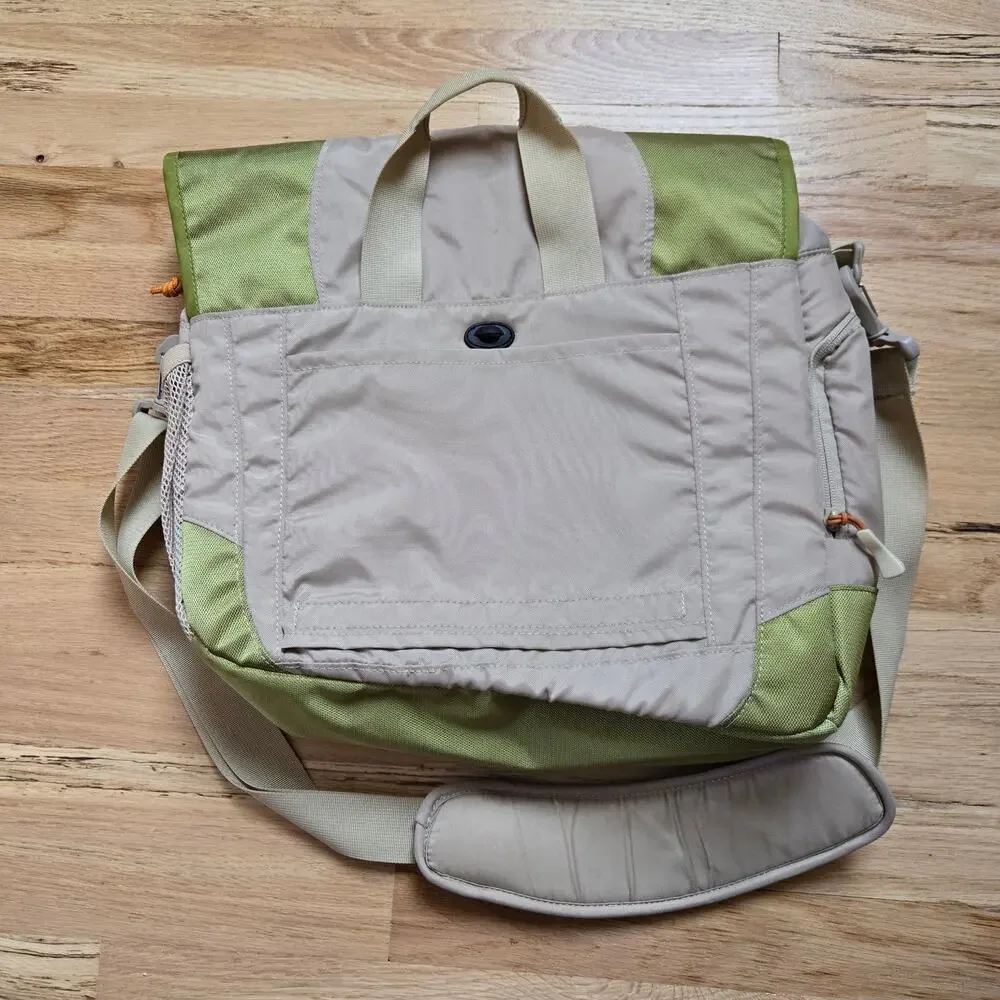 Kelts Kids Diaper Messenger Bag Green Changing Pad